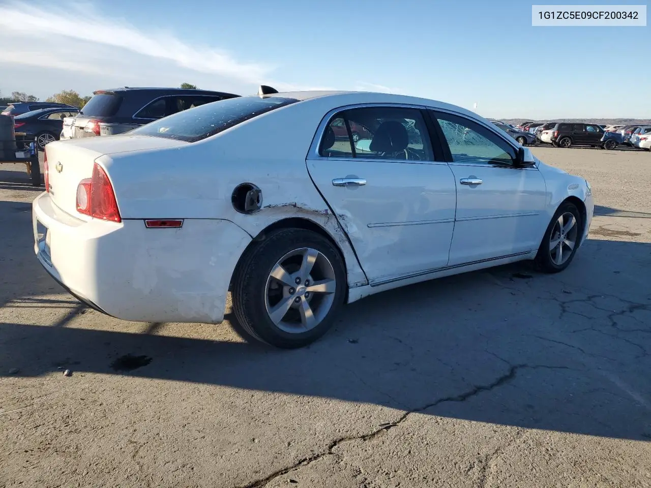 1G1ZC5E09CF200342 2012 Chevrolet Malibu 1Lt