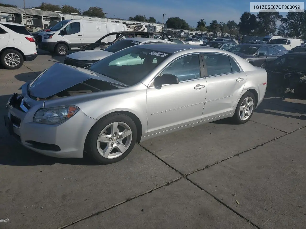 1G1ZB5E07CF300099 2012 Chevrolet Malibu Ls
