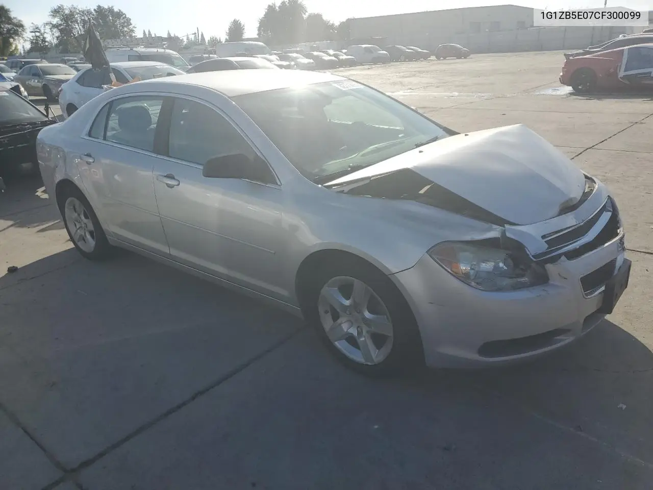 1G1ZB5E07CF300099 2012 Chevrolet Malibu Ls