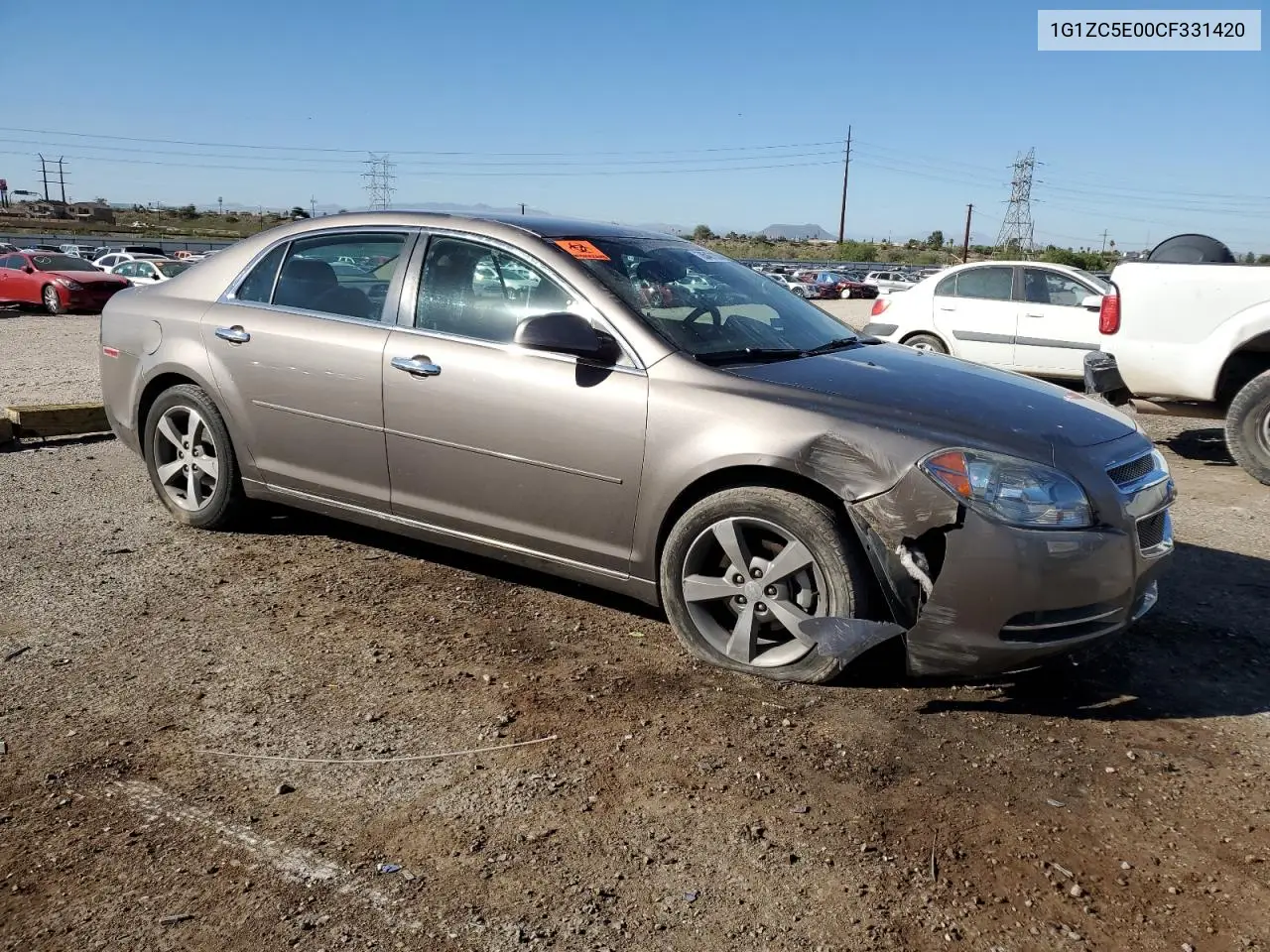 1G1ZC5E00CF331420 2012 Chevrolet Malibu 1Lt