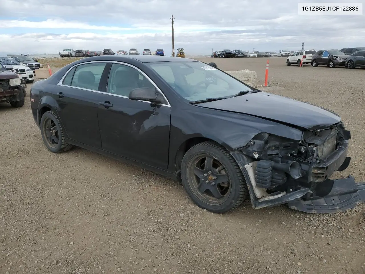 1G1ZB5EU1CF122886 2012 Chevrolet Malibu Ls