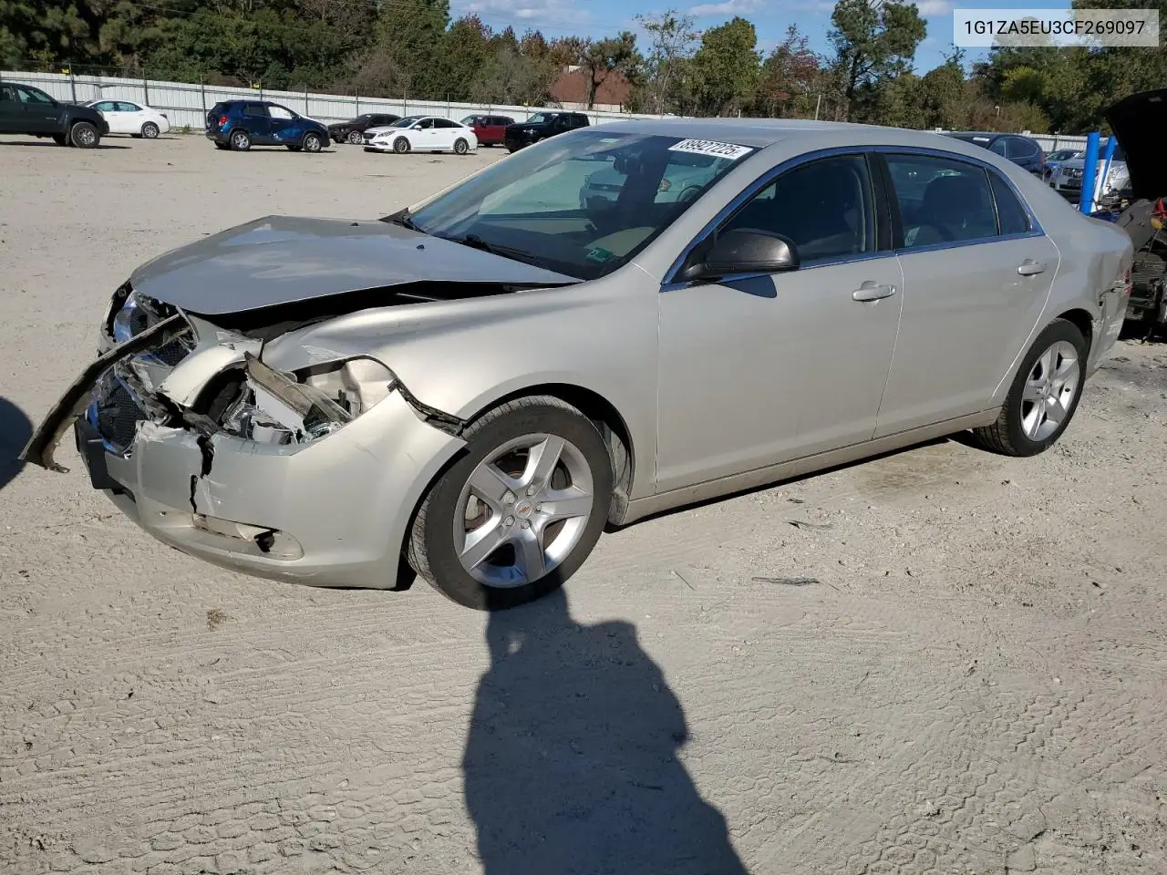 1G1ZA5EU3CF269097 2012 Chevrolet Malibu Ls
