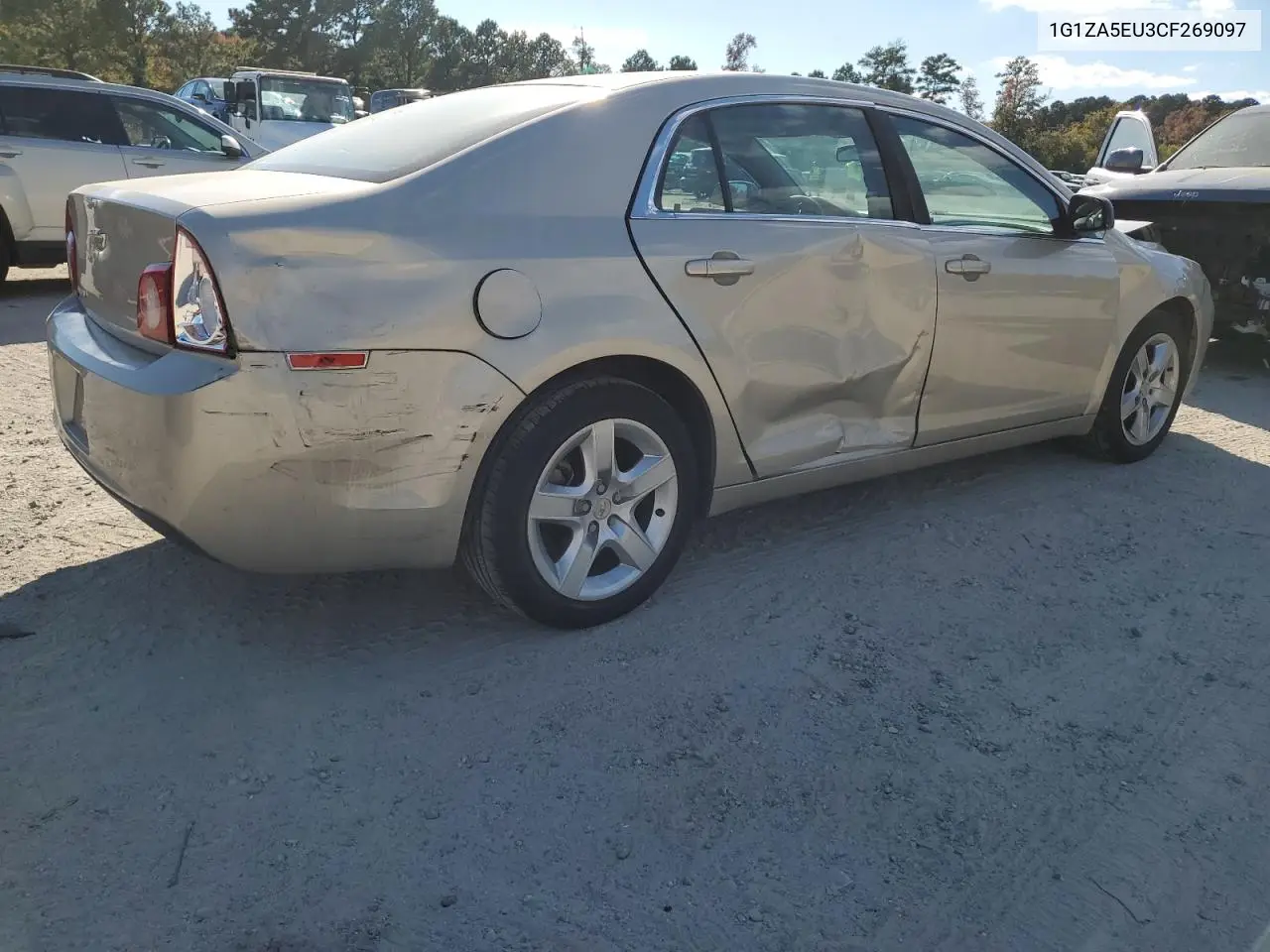 1G1ZA5EU3CF269097 2012 Chevrolet Malibu Ls