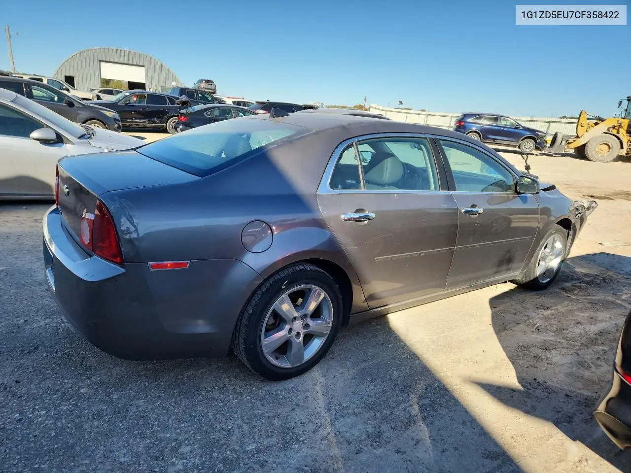 1G1ZD5EU7CF358422 2012 Chevrolet Malibu 2Lt