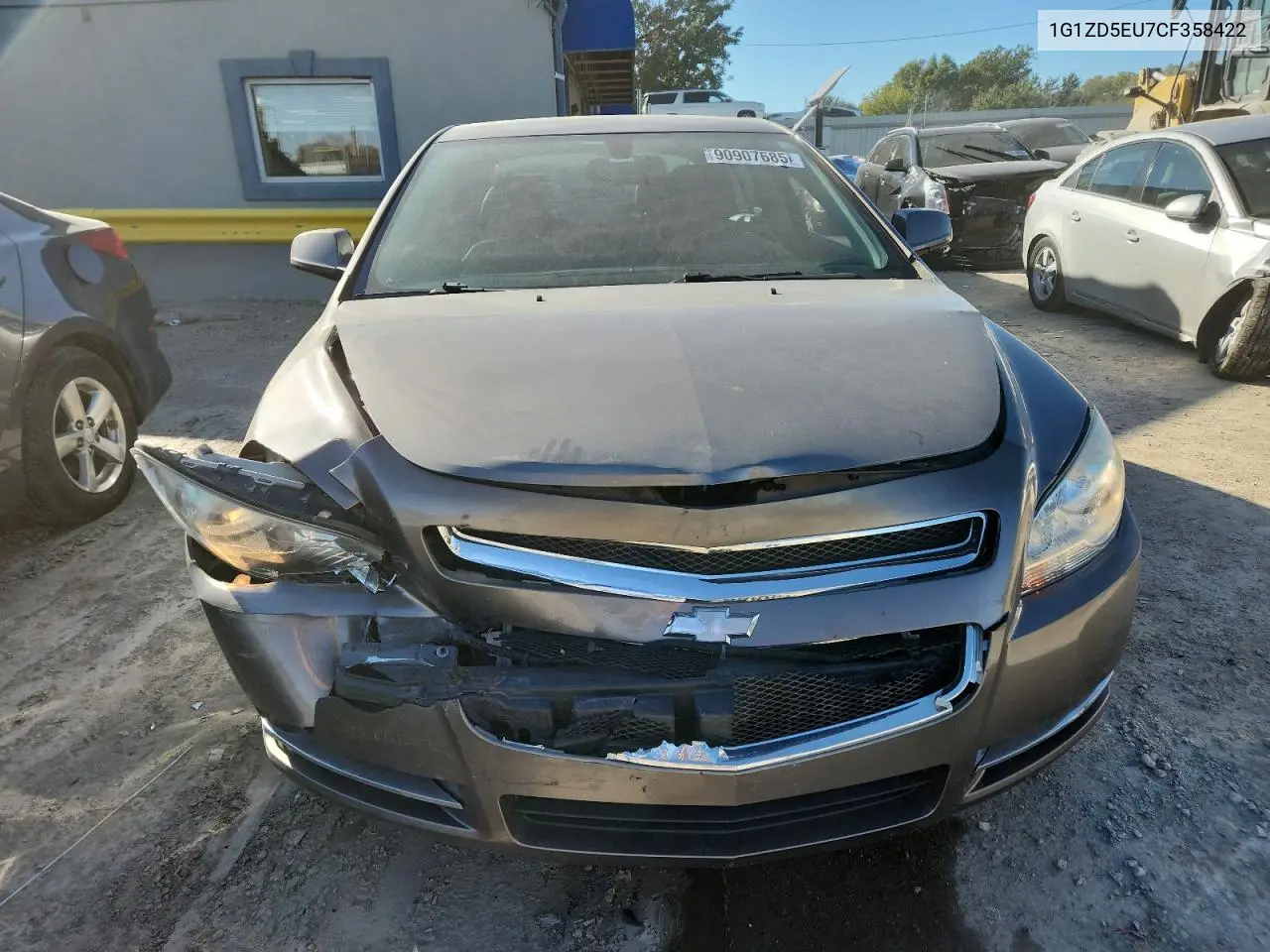 1G1ZD5EU7CF358422 2012 Chevrolet Malibu 2Lt