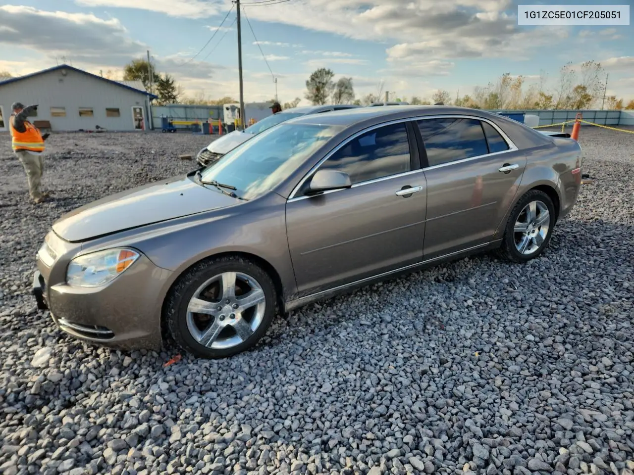 1G1ZC5E01CF205051 2012 Chevrolet Malibu 1Lt