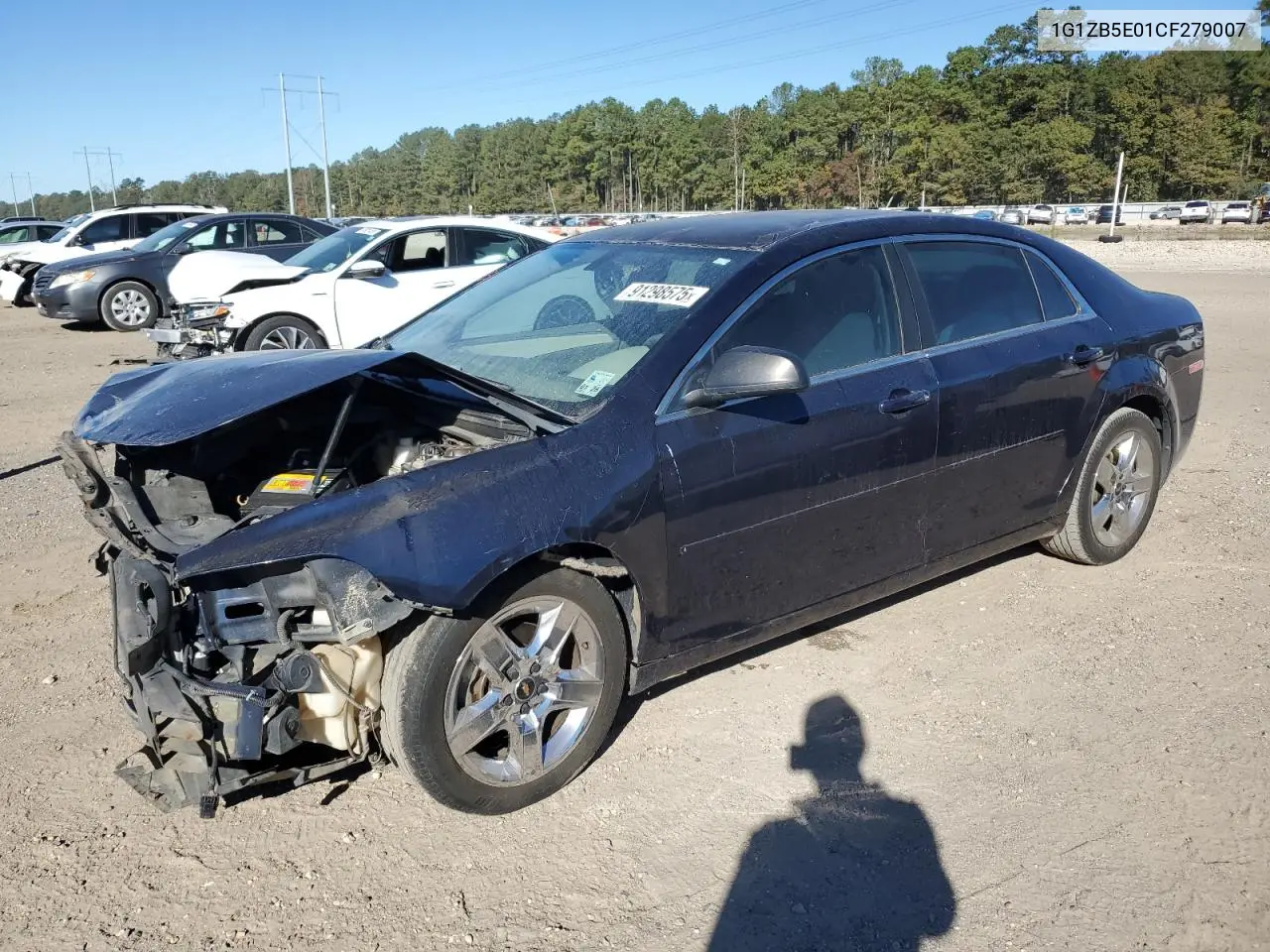 1G1ZB5E01CF279007 2012 Chevrolet Malibu Ls