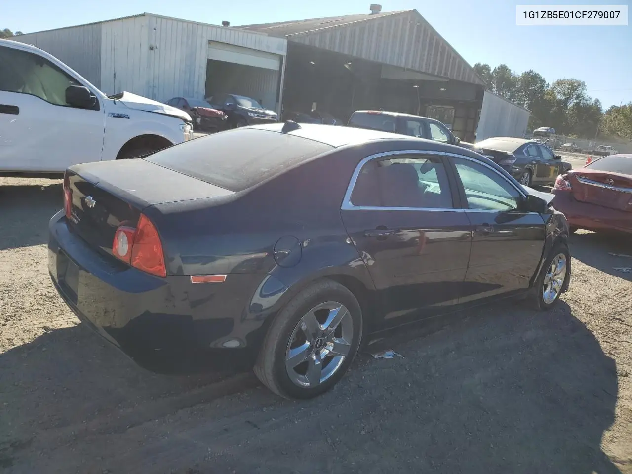1G1ZB5E01CF279007 2012 Chevrolet Malibu Ls