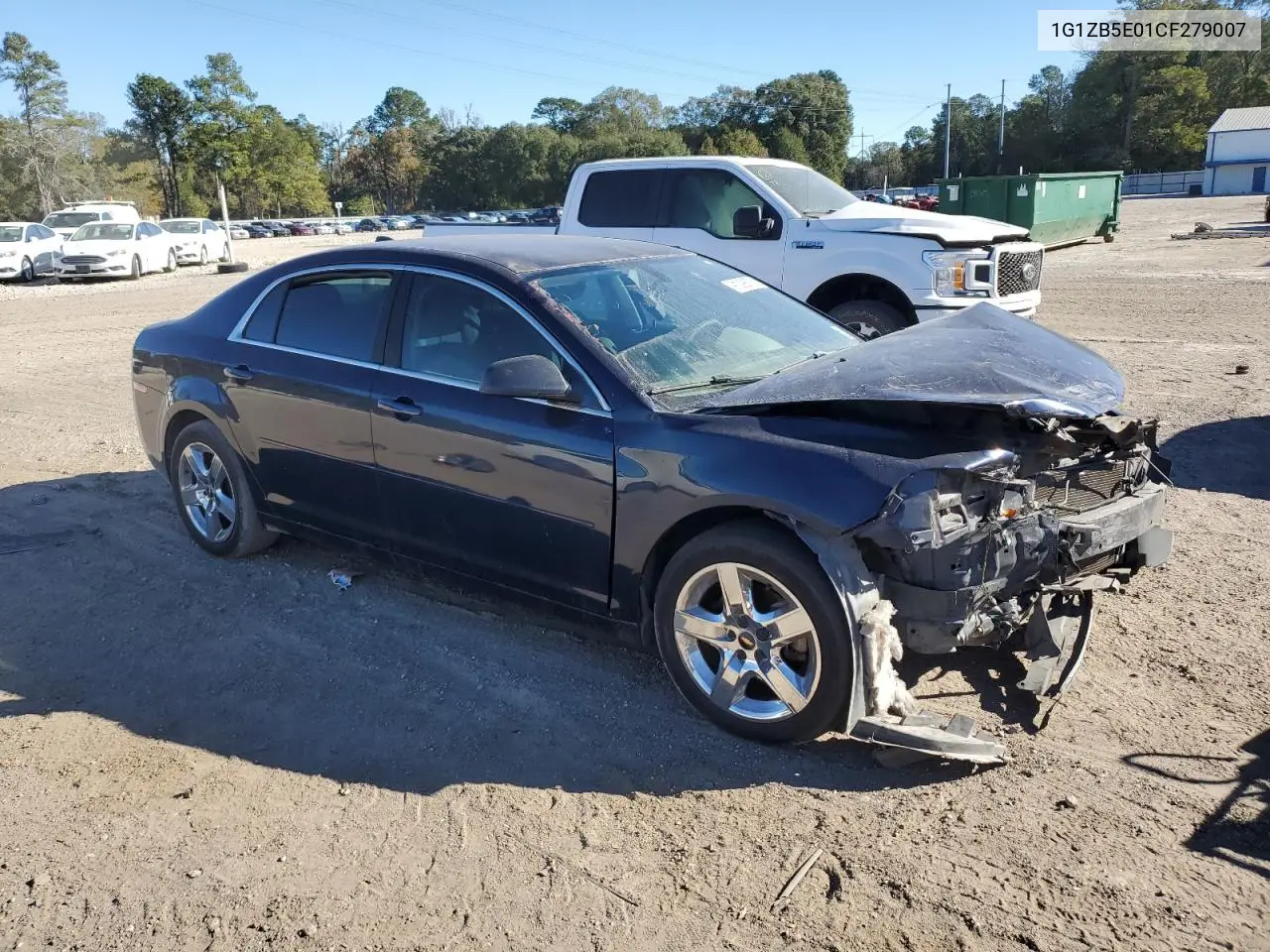 1G1ZB5E01CF279007 2012 Chevrolet Malibu Ls