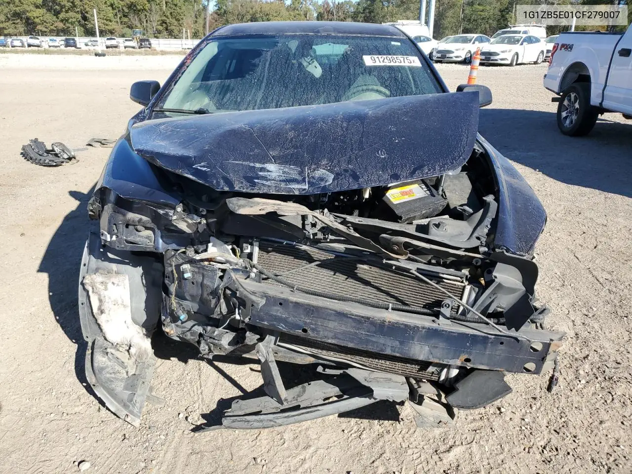 1G1ZB5E01CF279007 2012 Chevrolet Malibu Ls