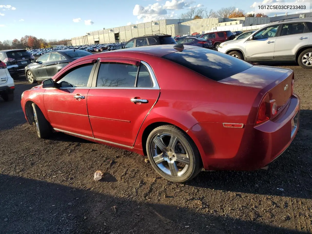 1G1ZC5E03CF233403 2012 Chevrolet Malibu 1Lt