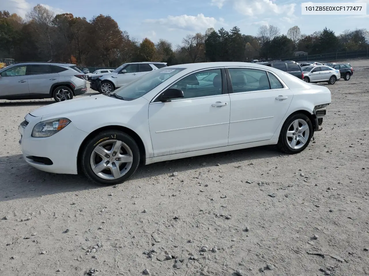 1G1ZB5E0XCF177477 2012 Chevrolet Malibu Ls