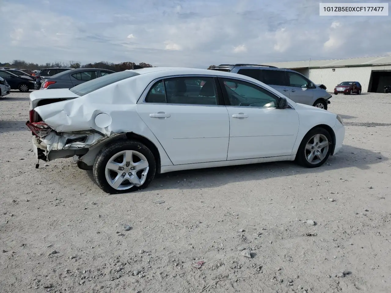 1G1ZB5E0XCF177477 2012 Chevrolet Malibu Ls