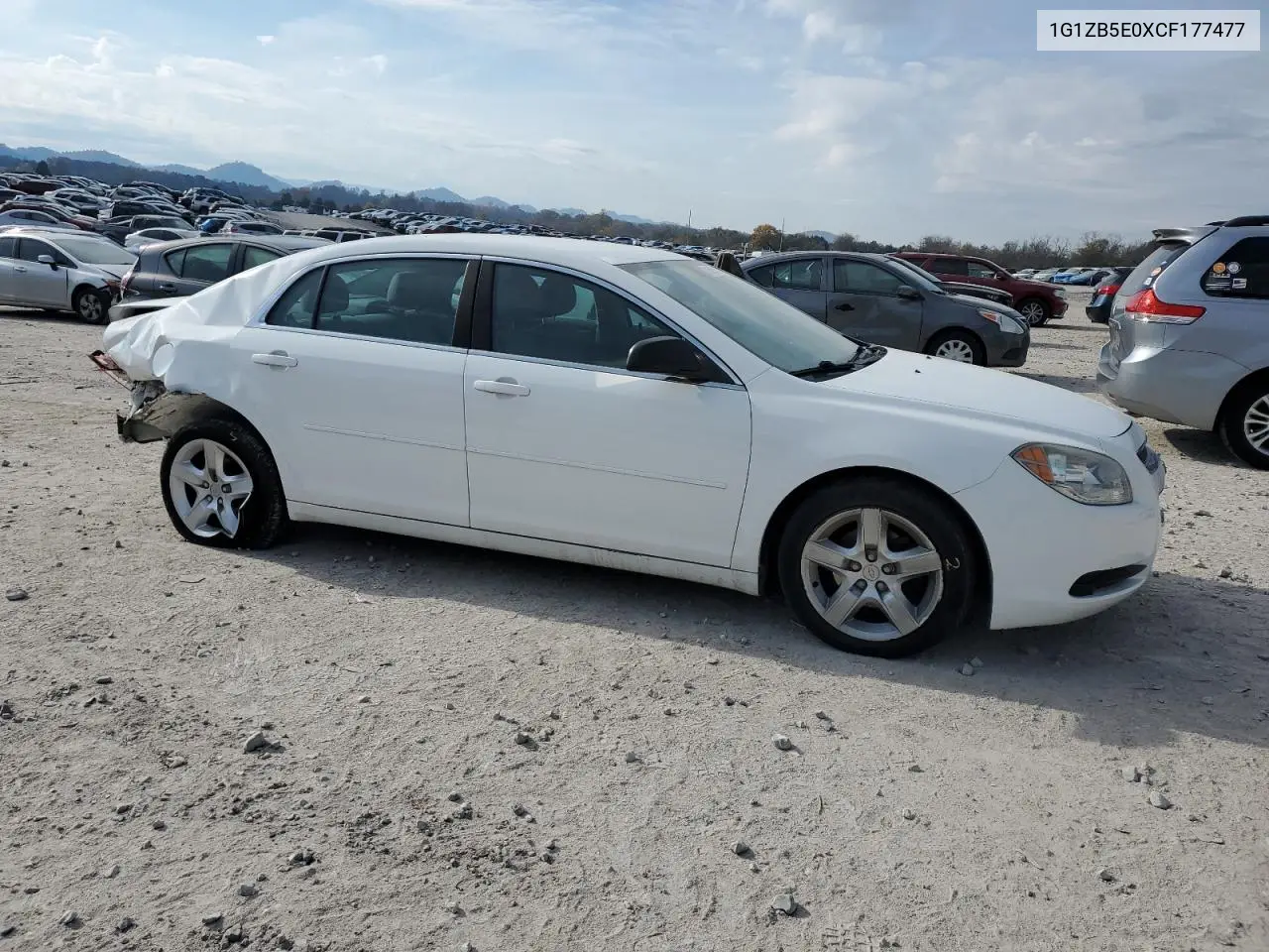 1G1ZB5E0XCF177477 2012 Chevrolet Malibu Ls
