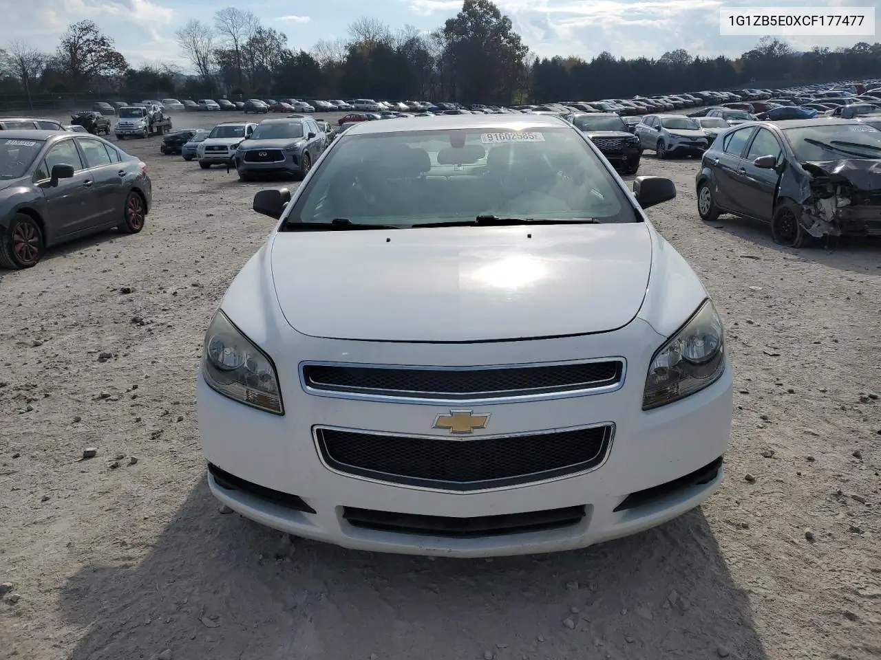 1G1ZB5E0XCF177477 2012 Chevrolet Malibu Ls