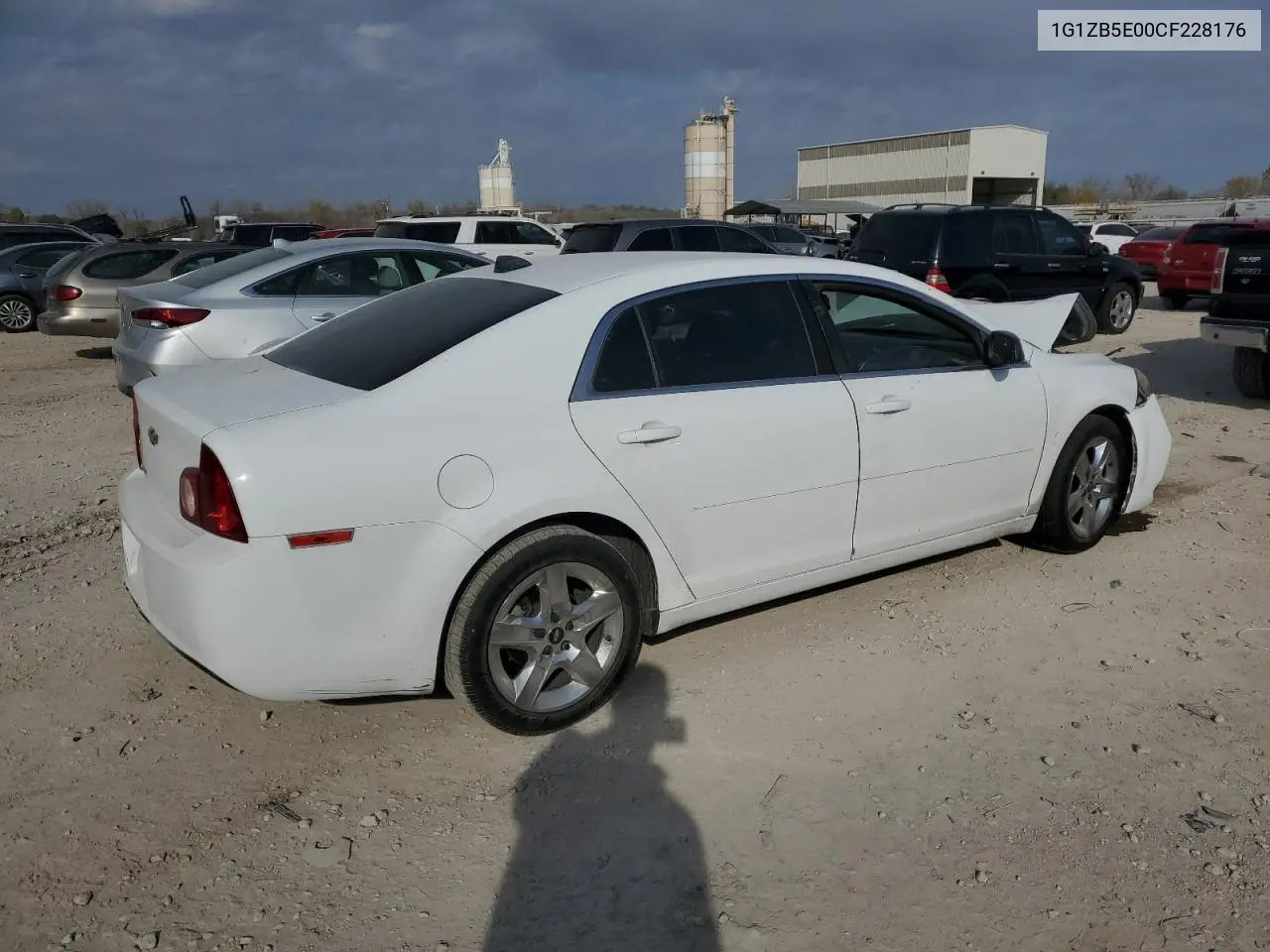 1G1ZB5E00CF228176 2012 Chevrolet Malibu Ls