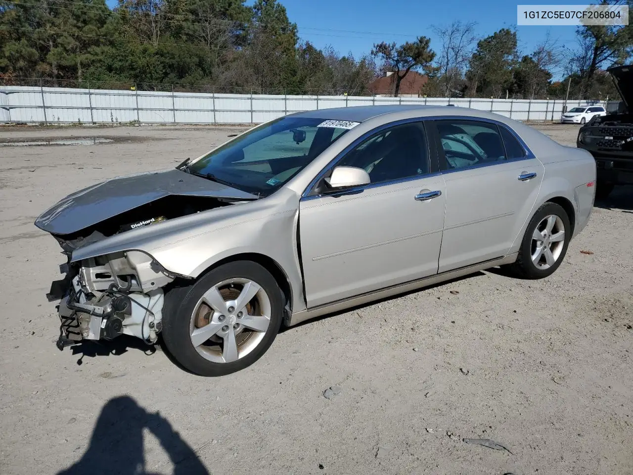 1G1ZC5E07CF206804 2012 Chevrolet Malibu 1Lt