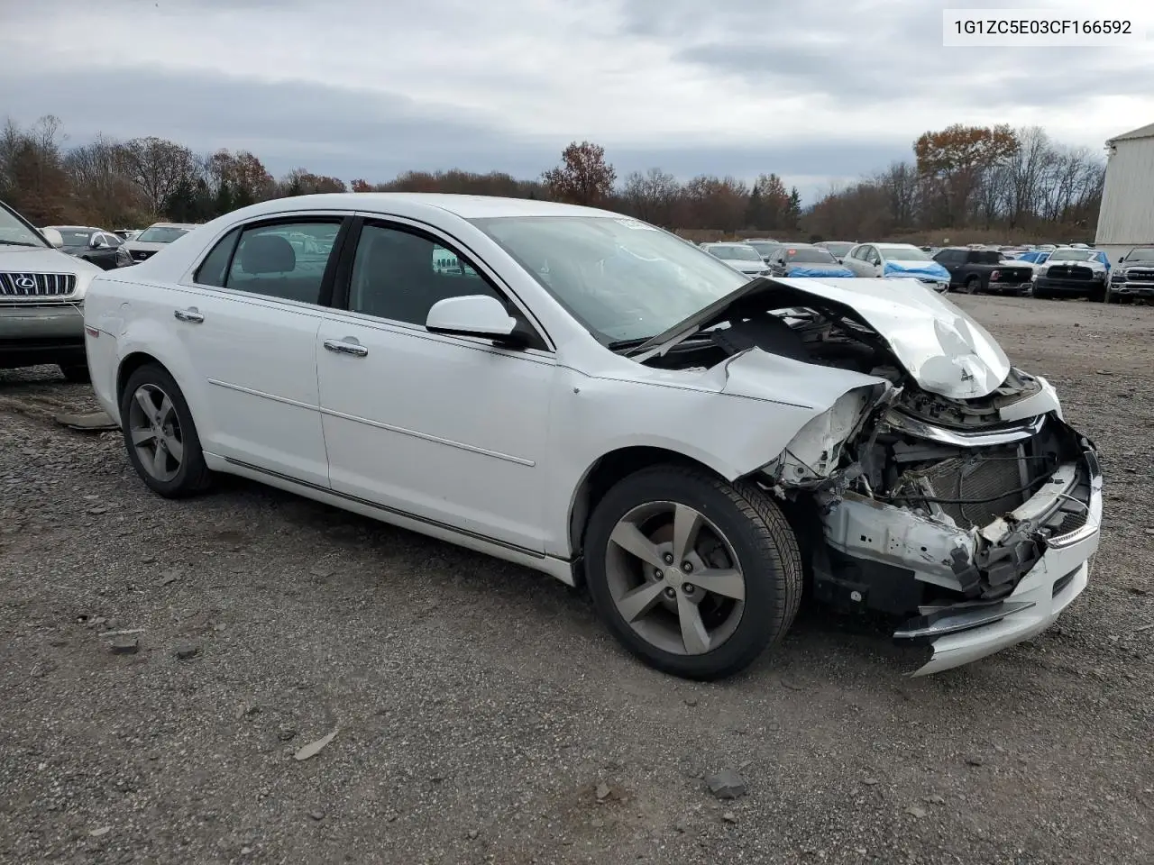1G1ZC5E03CF166592 2012 Chevrolet Malibu 1Lt