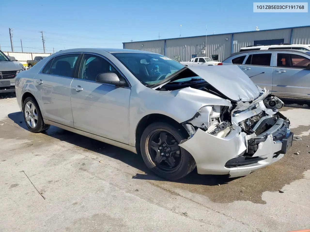 1G1ZB5E03CF191768 2012 Chevrolet Malibu Ls