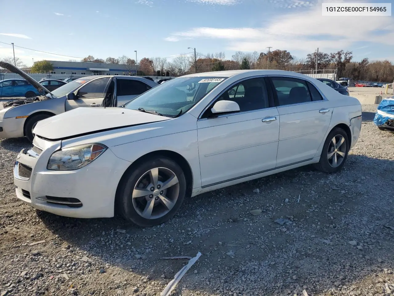 1G1ZC5E00CF154965 2012 Chevrolet Malibu 1Lt