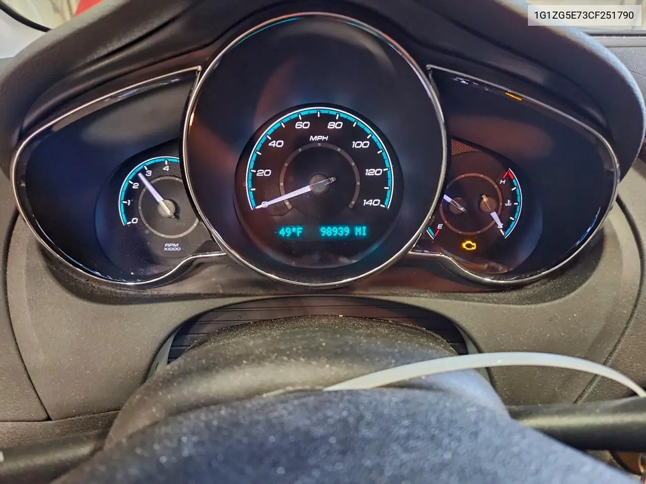 1G1ZG5E73CF251790 2012 Chevrolet Malibu Ltz