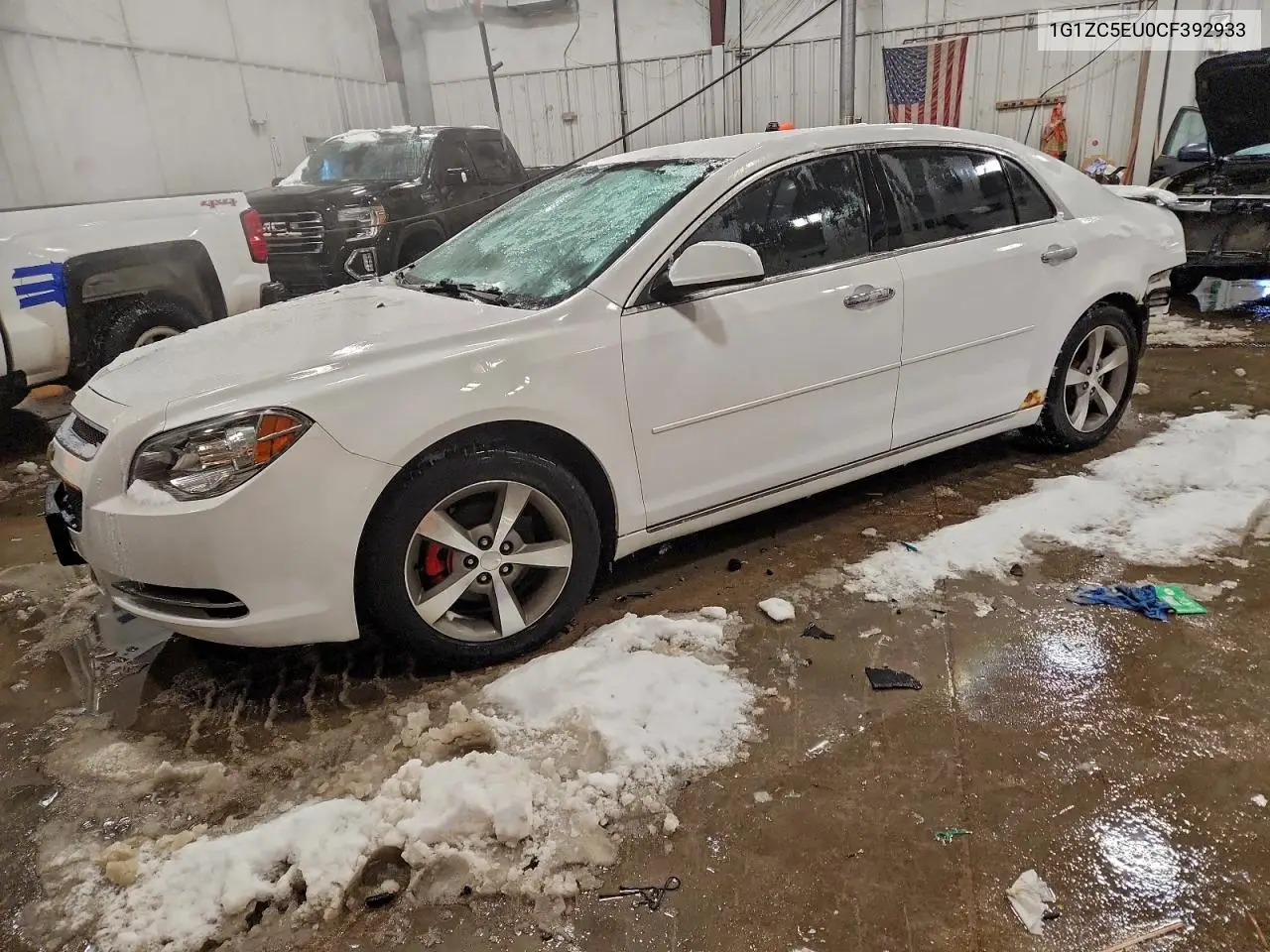 1G1ZC5EU0CF392933 2012 Chevrolet Malibu 1Lt