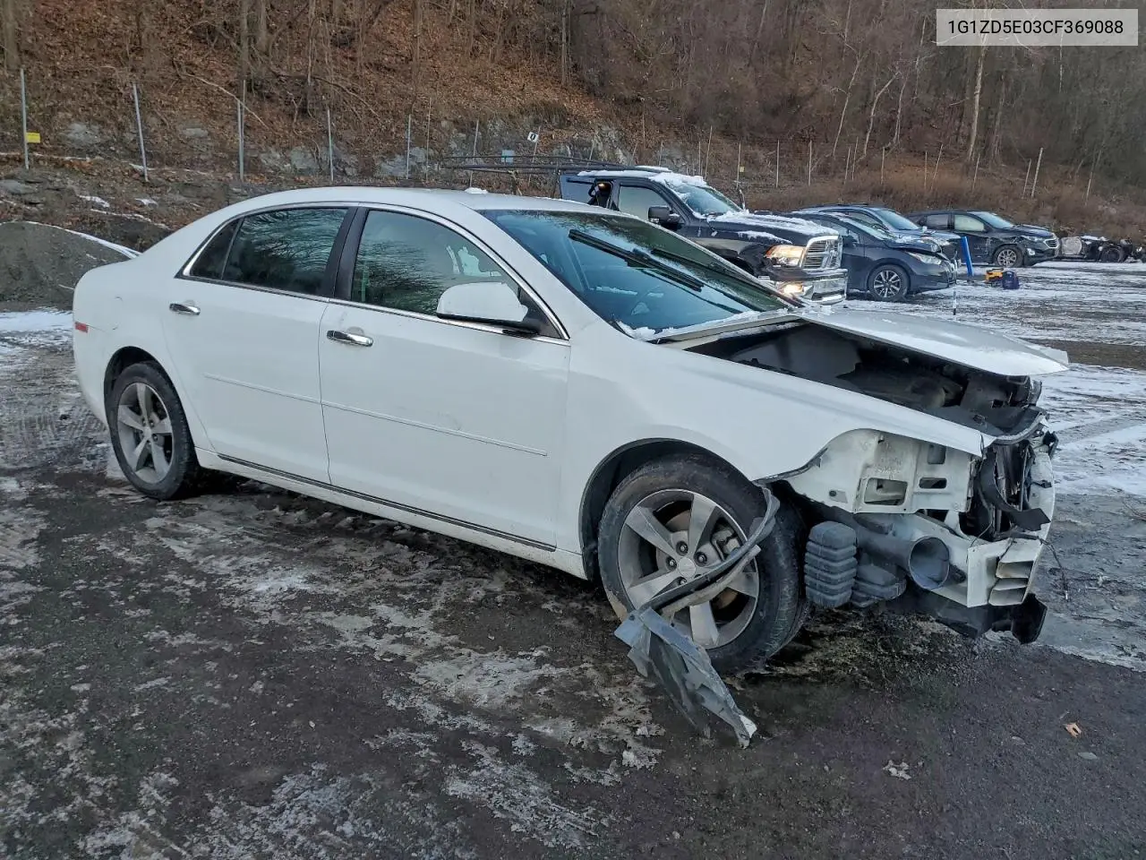 1G1ZD5E03CF369088 2012 Chevrolet Malibu 2Lt