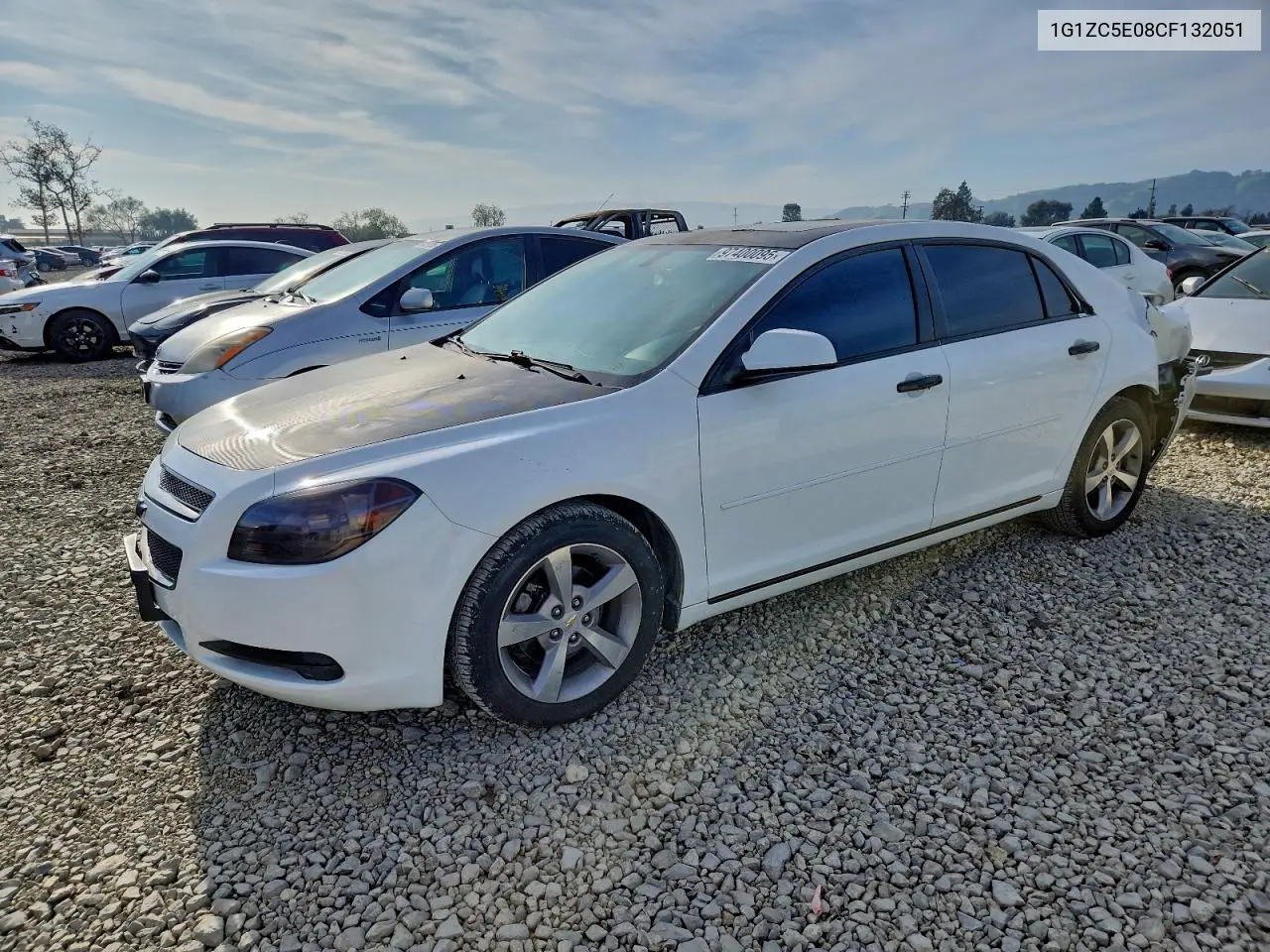 1G1ZC5E08CF132051 2012 Chevrolet Malibu 1Lt