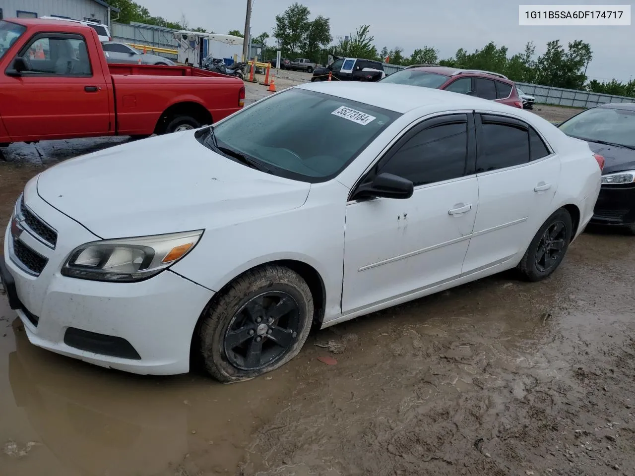 2013 Chevrolet Malibu Ls VIN: 1G11B5SA6DF174717 Lot: 55273184