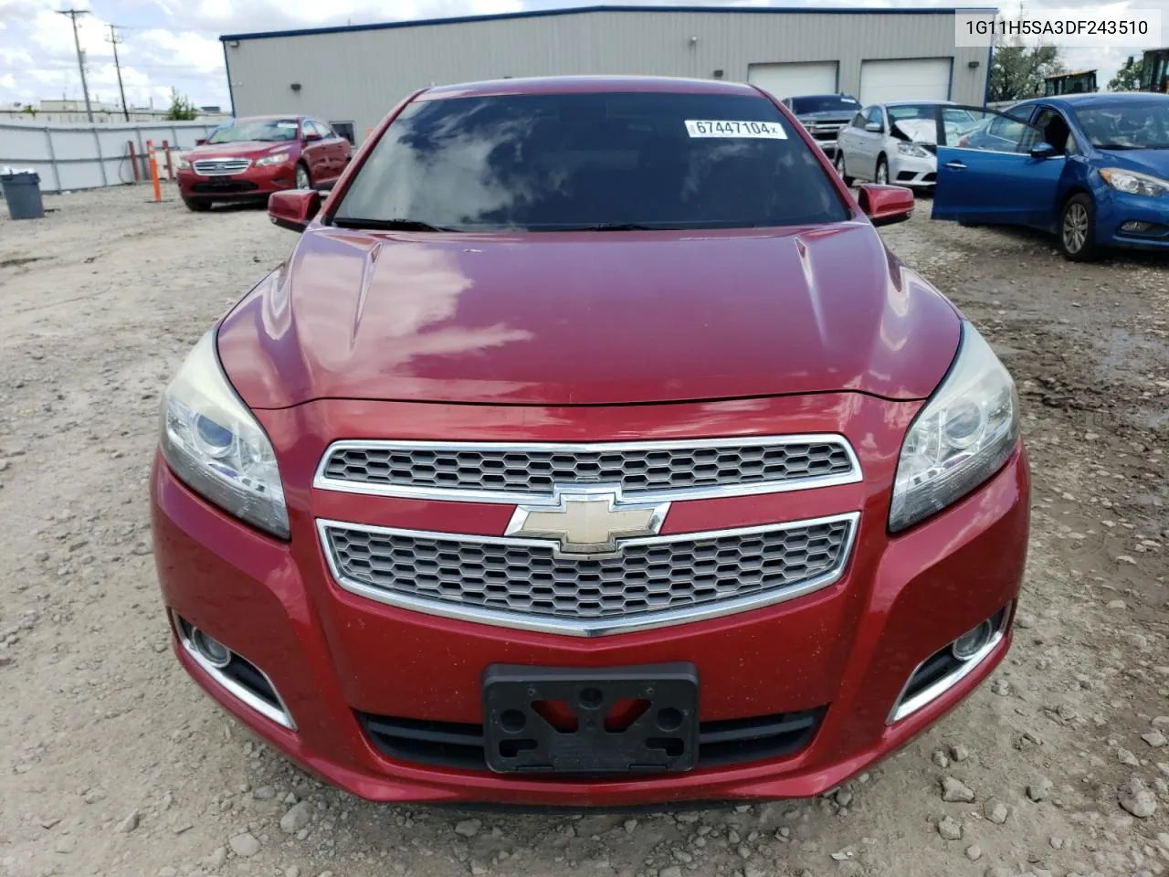 2013 Chevrolet Malibu Ltz VIN: 1G11H5SA3DF243510 Lot: 67447104