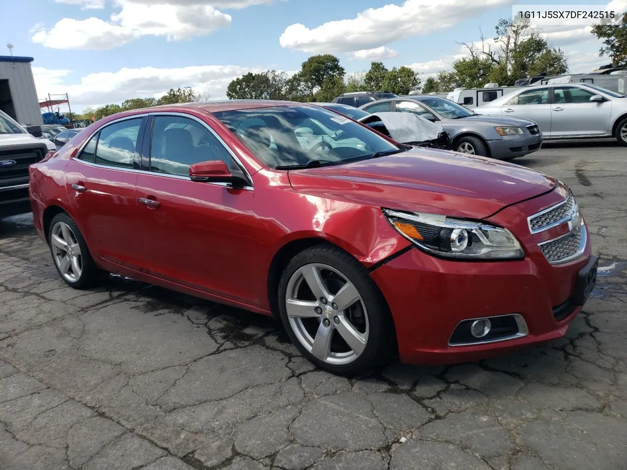 2013 Chevrolet Malibu Ltz VIN: 1G11J5SX7DF242515 Lot: 72998454