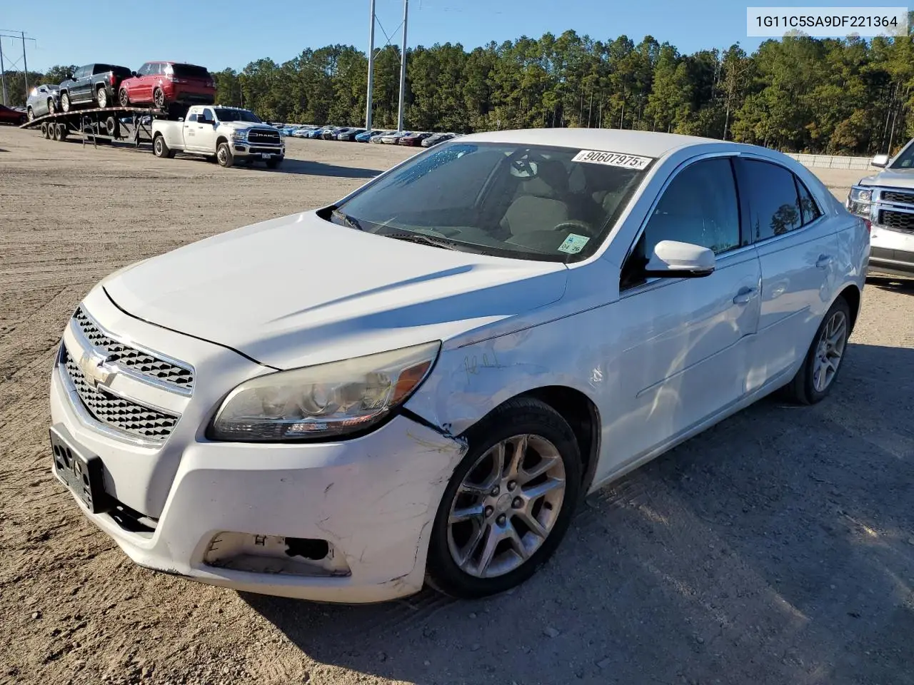 1G11C5SA9DF221364 2013 Chevrolet Malibu 1Lt