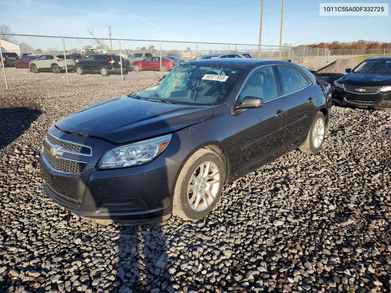 1G11C5SA0DF332725 2013 Chevrolet Malibu 1Lt
