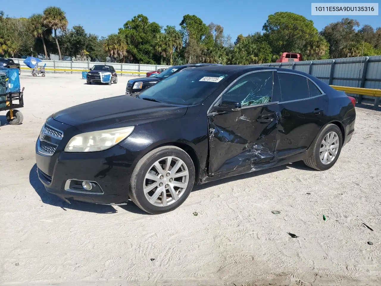 1G11E5SA9DU135316 2013 Chevrolet Malibu 2Lt