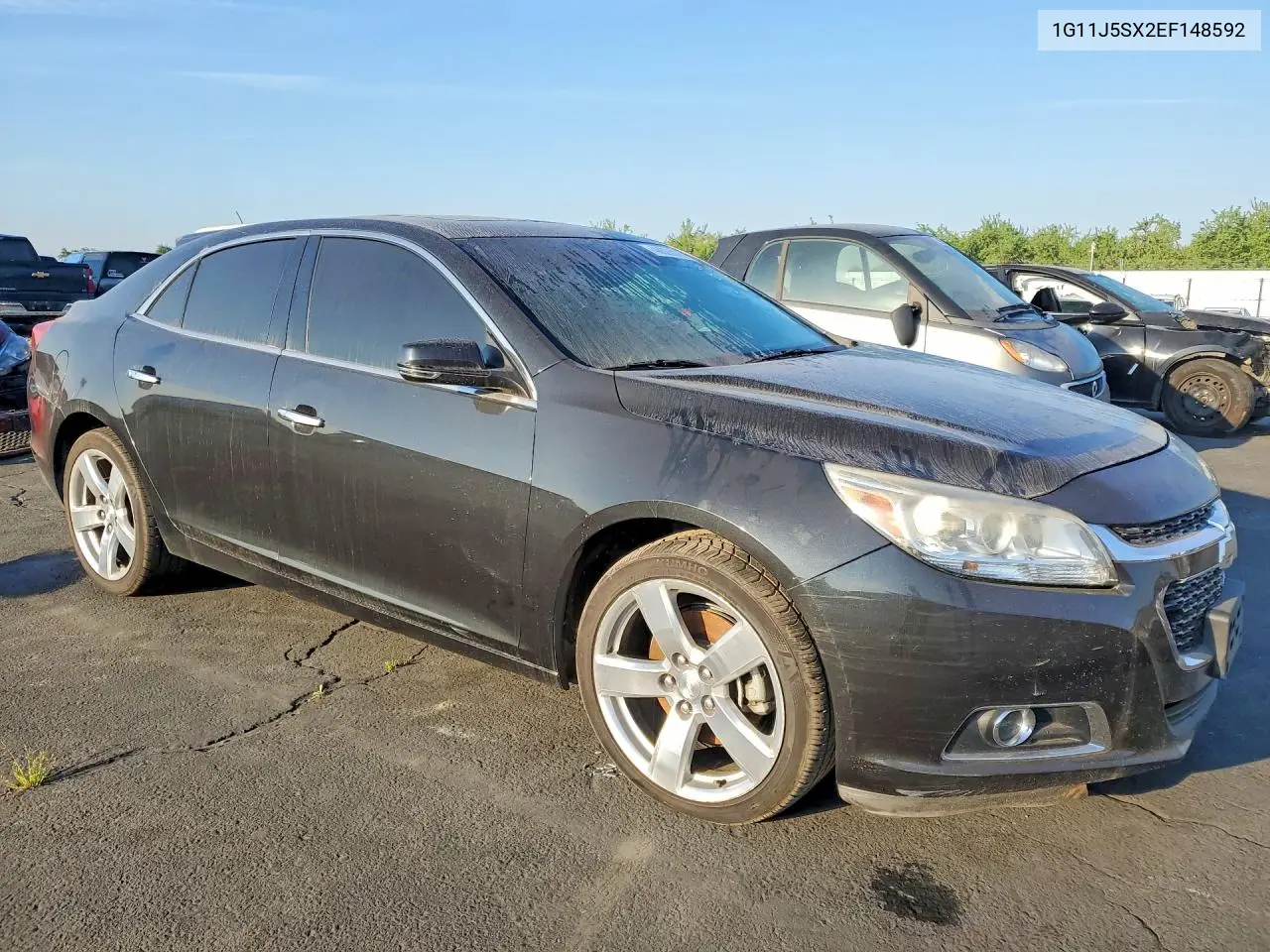 1G11J5SX2EF148592 2014 Chevrolet Malibu Ltz