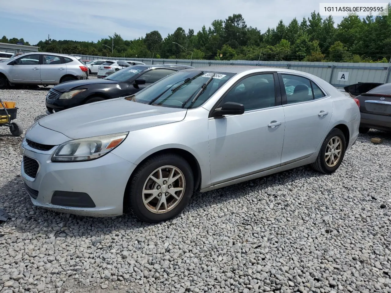 2014 Chevrolet Malibu Ls VIN: 1G11A5SL0EF209595 Lot: 58869554