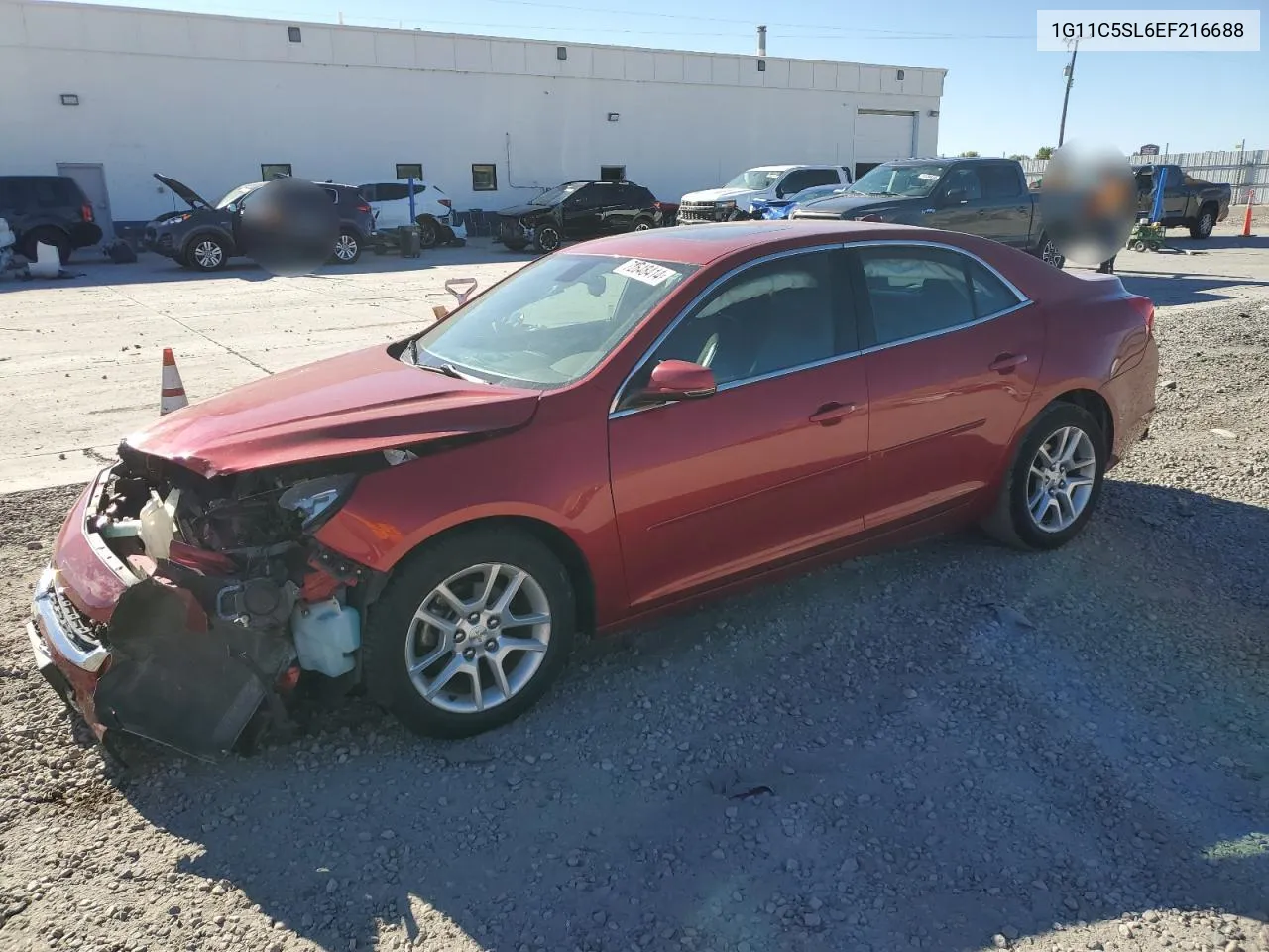 2014 Chevrolet Malibu 1Lt VIN: 1G11C5SL6EF216688 Lot: 72648414