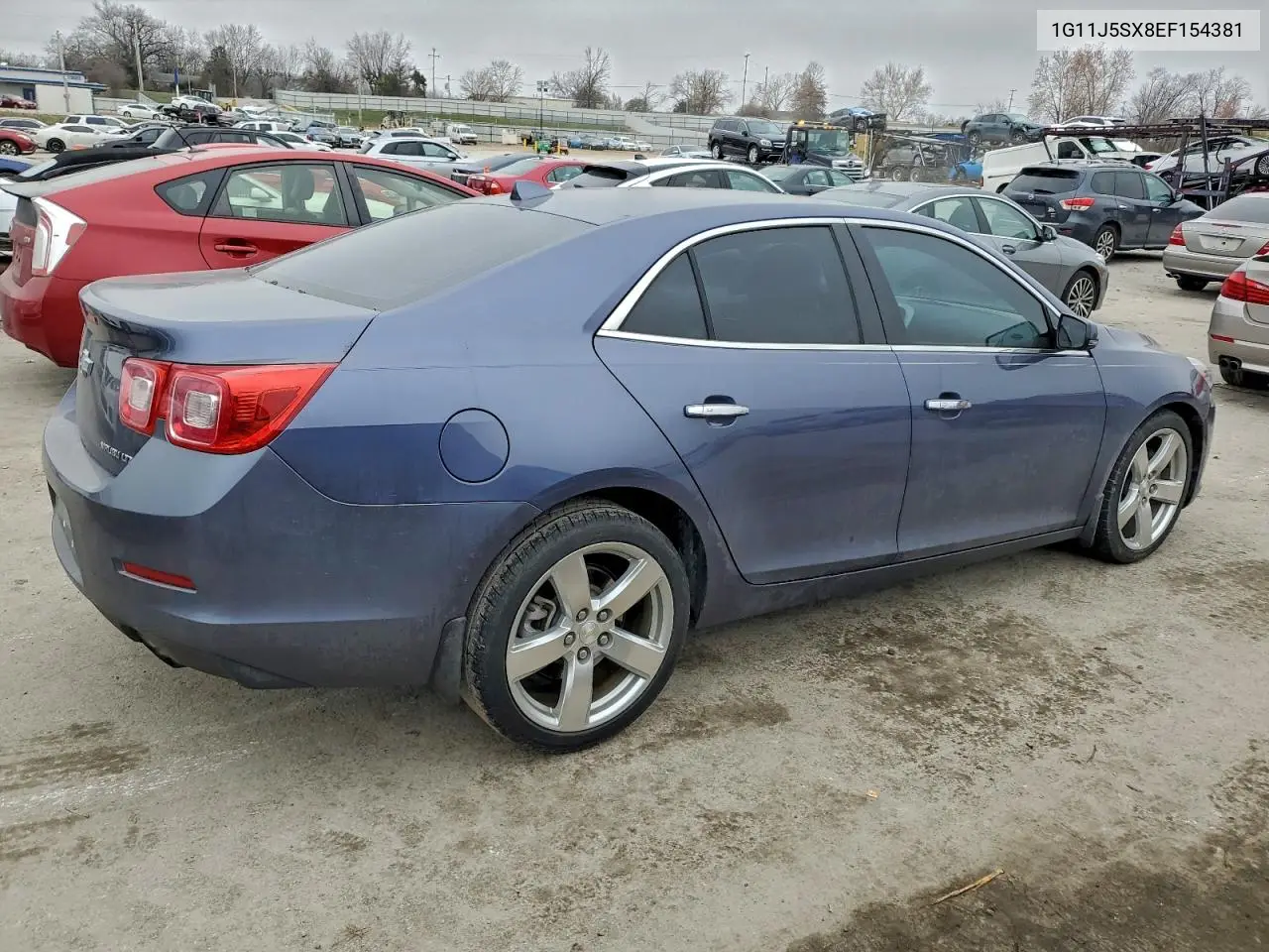 1G11J5SX8EF154381 2014 Chevrolet Malibu Ltz