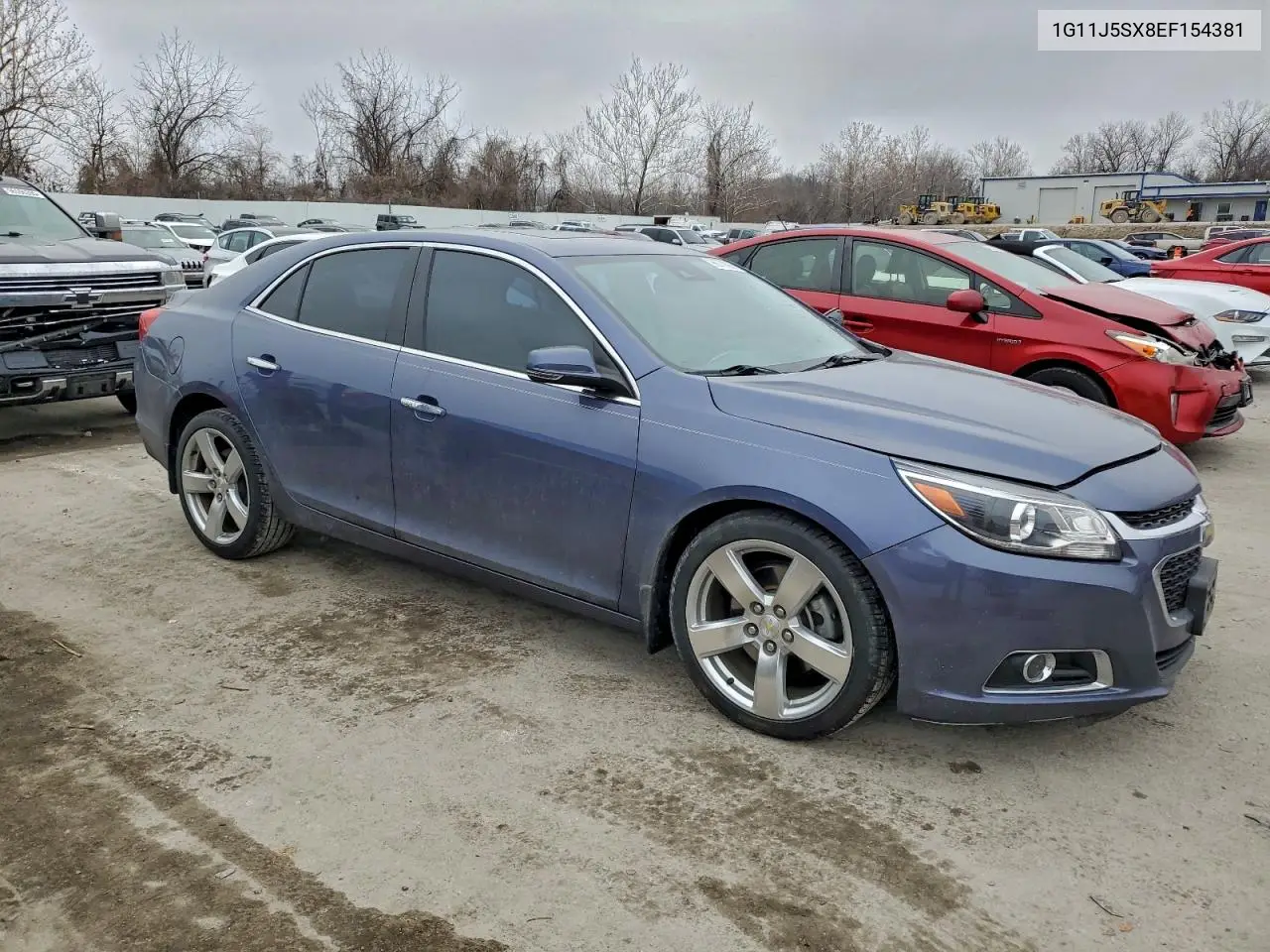 1G11J5SX8EF154381 2014 Chevrolet Malibu Ltz