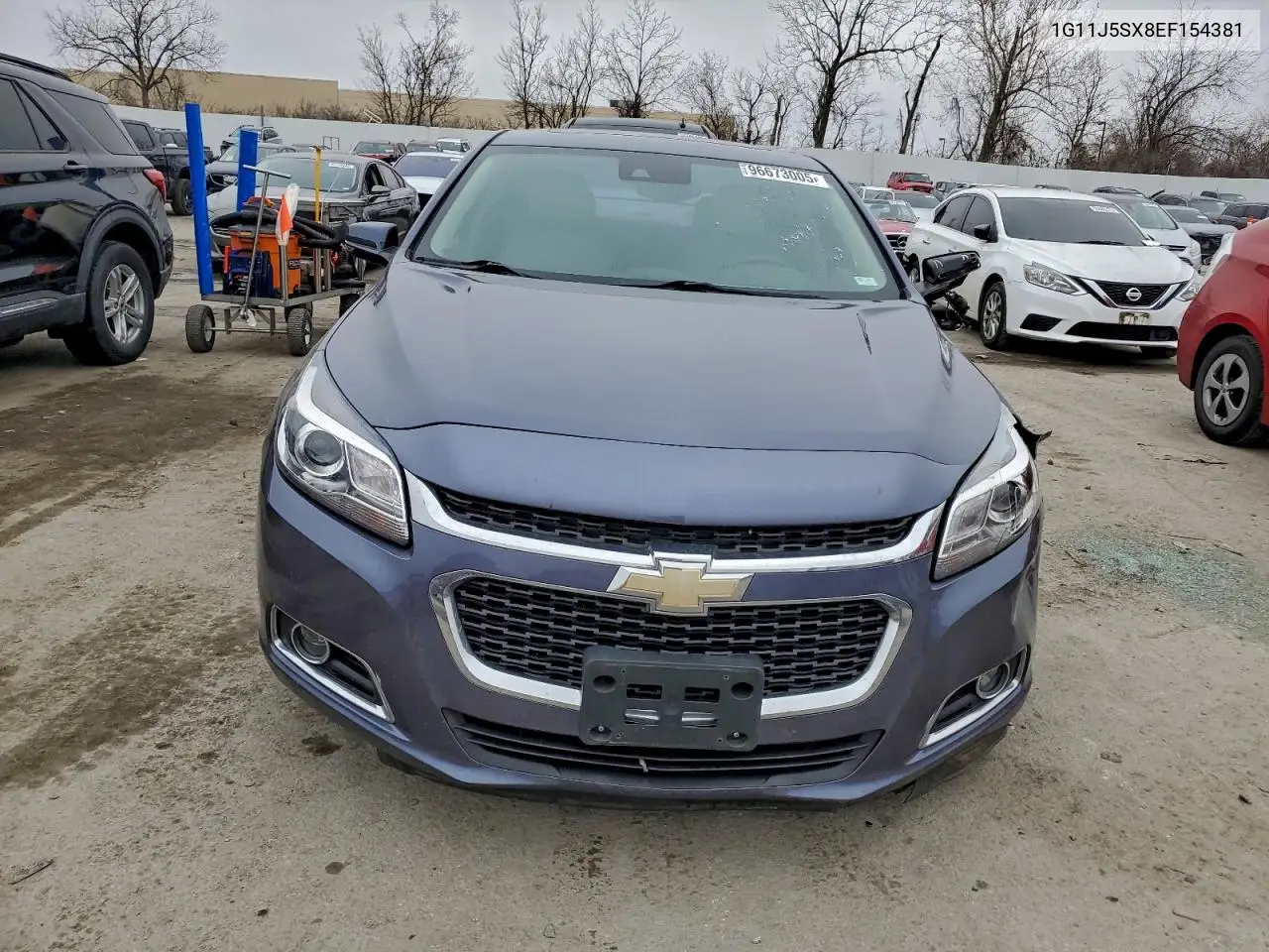 1G11J5SX8EF154381 2014 Chevrolet Malibu Ltz