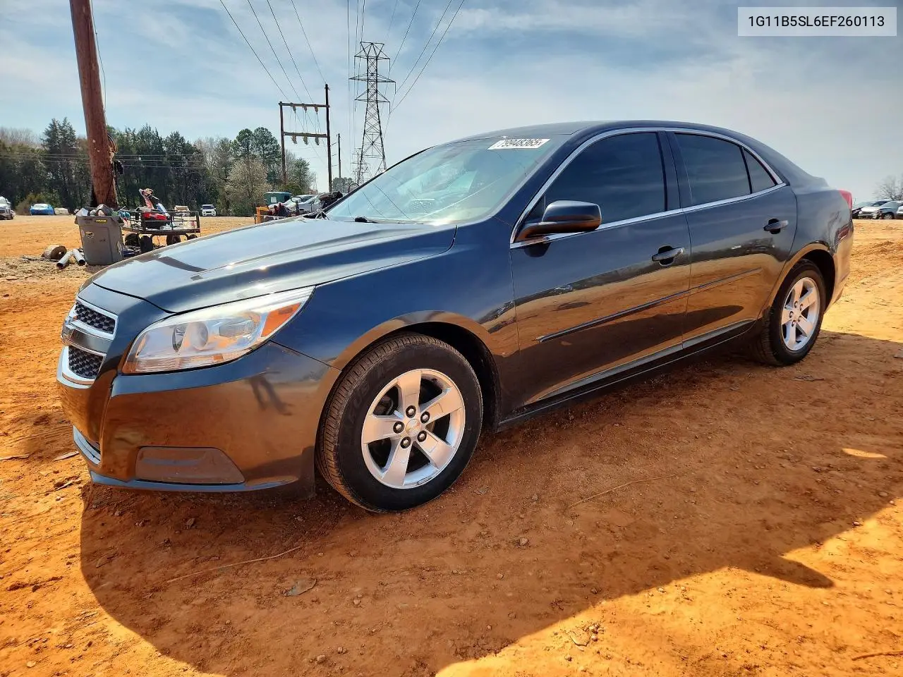 1G11B5SL6EF260113 2014 Chevrolet Malibu Ls