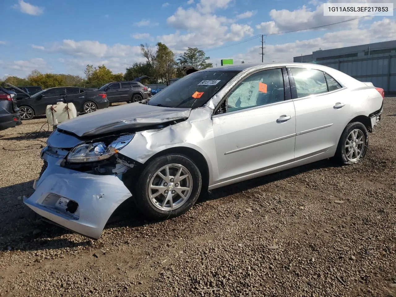 1G11A5SL3EF217853 2014 Chevrolet Malibu Ls