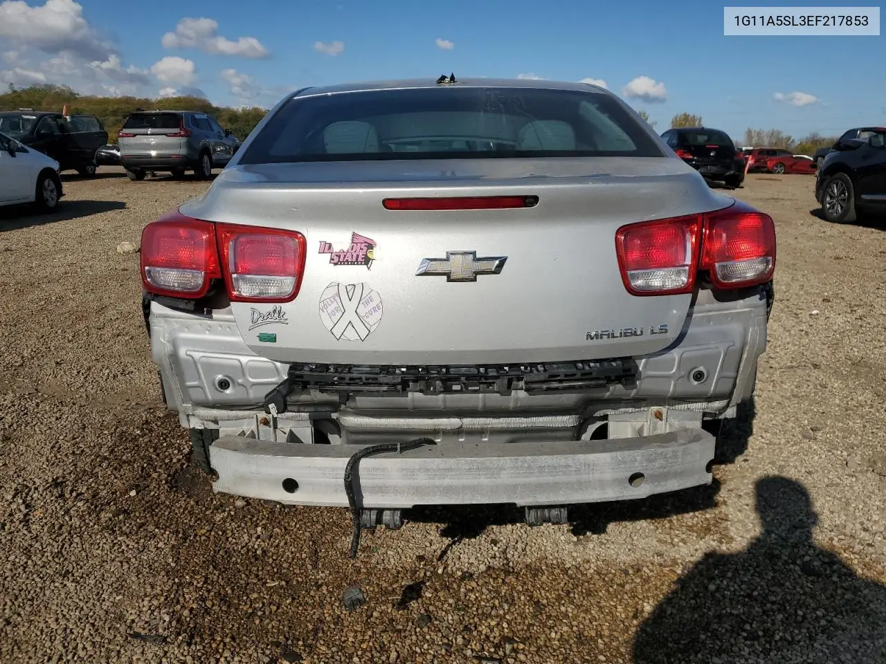 1G11A5SL3EF217853 2014 Chevrolet Malibu Ls