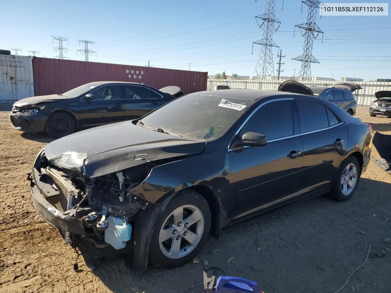 1G11B5SLXEF112126 2014 Chevrolet Malibu Ls