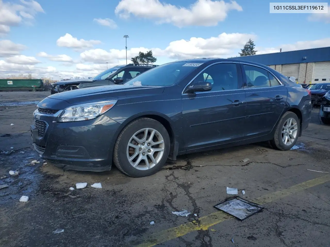 1G11C5SL3EF119612 2014 Chevrolet Malibu 1Lt