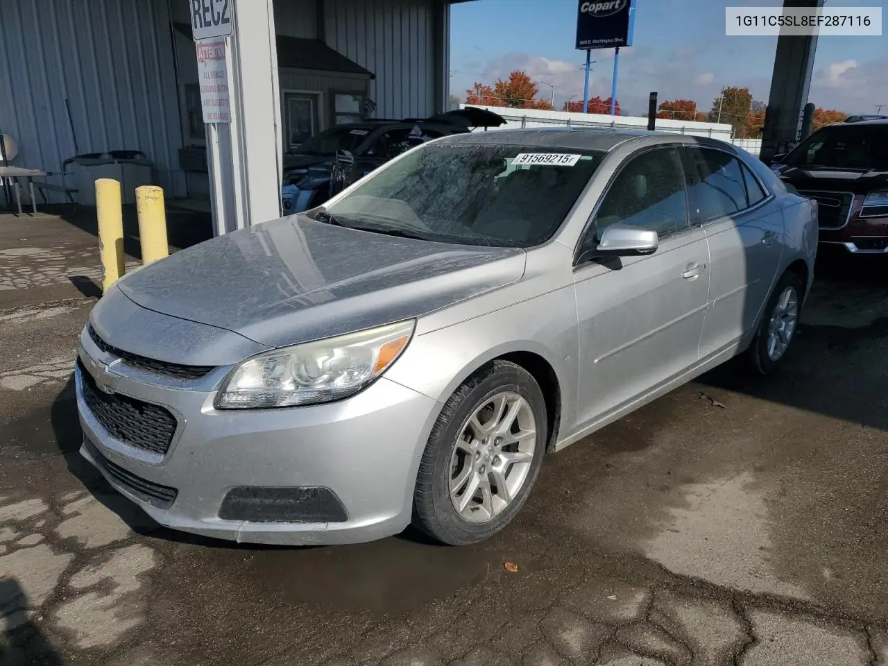 1G11C5SL8EF287116 2014 Chevrolet Malibu 1Lt