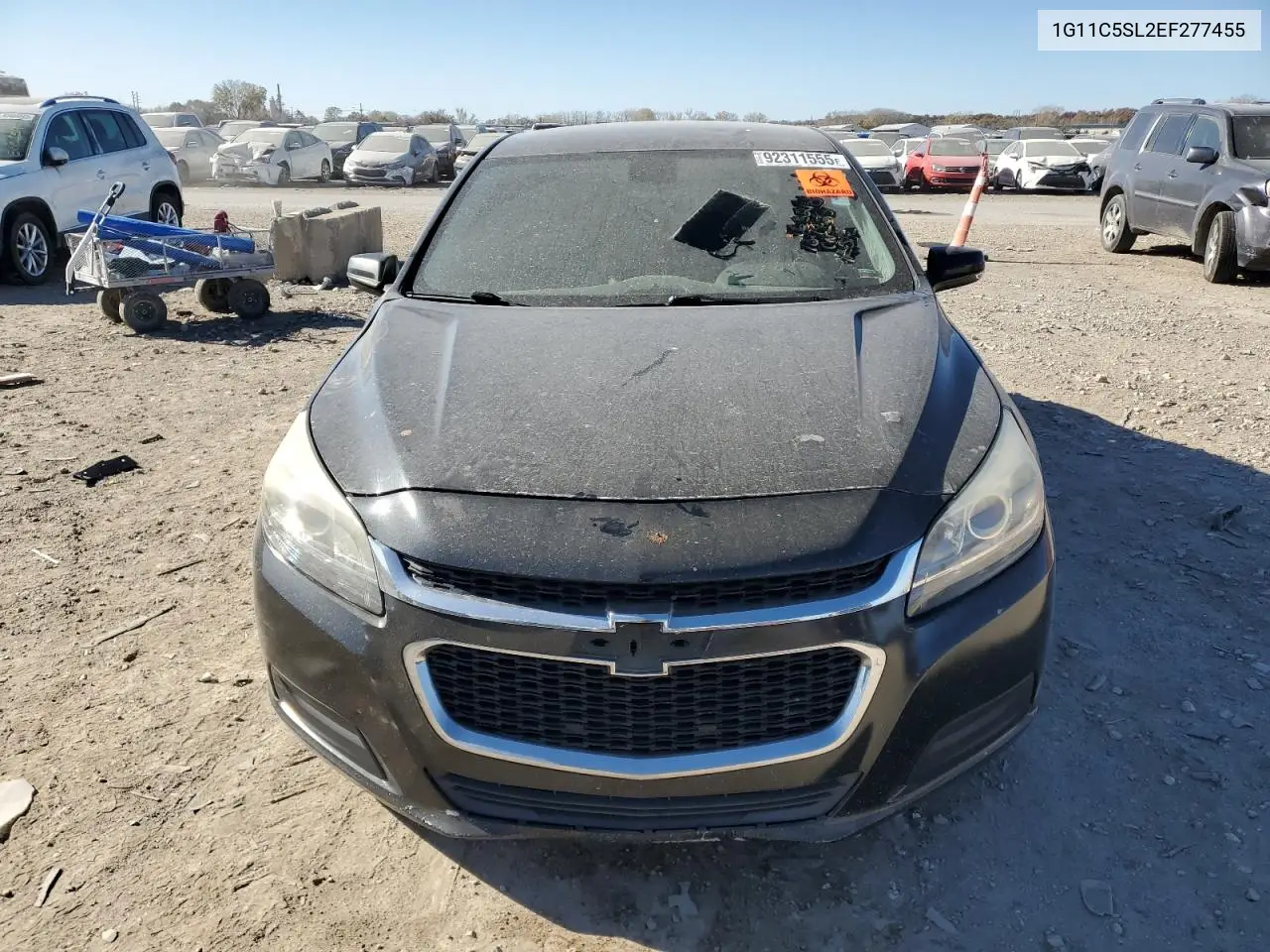 1G11C5SL2EF277455 2014 Chevrolet Malibu 1Lt