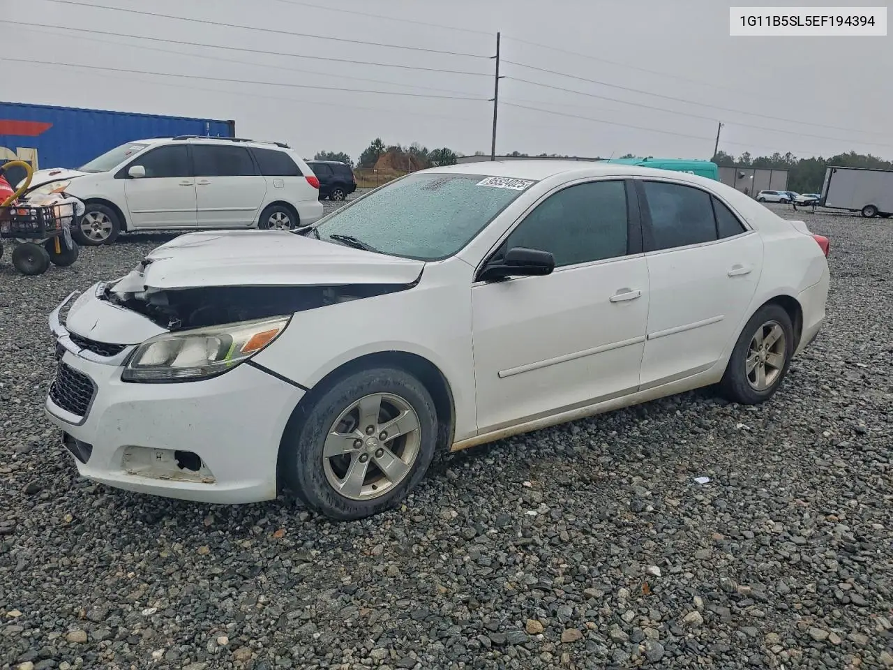 1G11B5SL5EF194394 2014 Chevrolet Malibu Ls