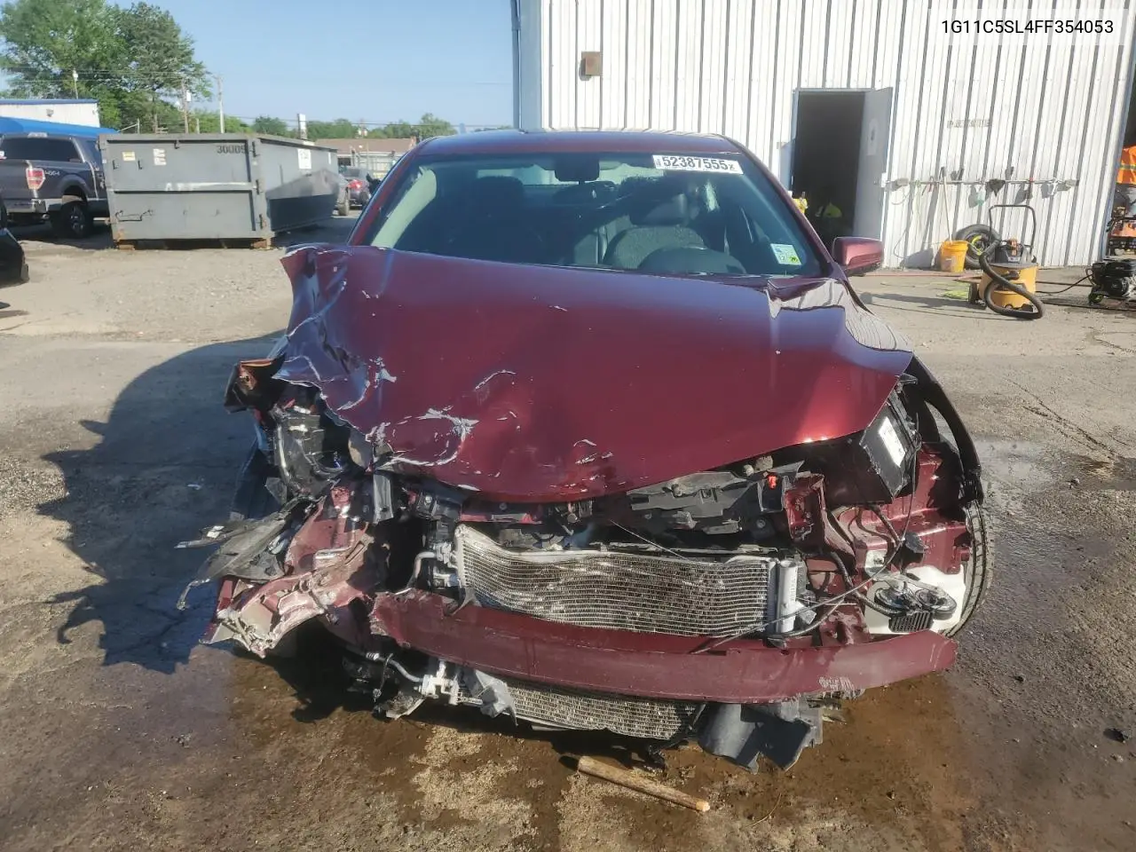 1G11C5SL4FF354053 2015 Chevrolet Malibu 1Lt