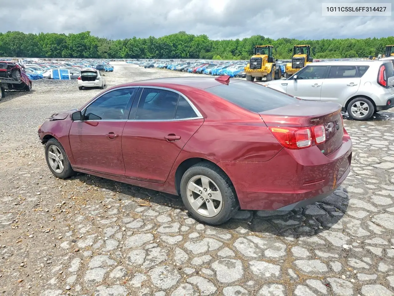 1G11C5SL6FF314427 2015 Chevrolet Malibu 1Lt